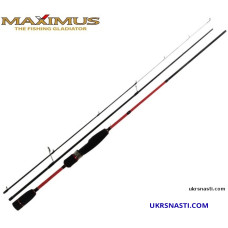 Удилище спиннинговое трехчастное Maximus POINTER Travel 21UL  длина 2,1 м тест 0,8-6 грамм 